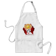 Mardi Gras Of Colours- Apron