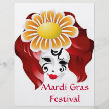 Mardi Gras Of Colours- Personalized Flyer