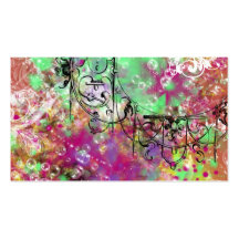 Mardi Gras Party Business Cards