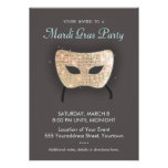 Mardi Gras Party Invitation