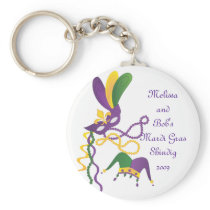 Mardi Gras Party Key Chains
