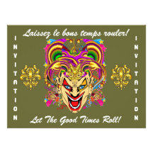 Mardi Gras Party Theme  Important See Notes Custom Announcements