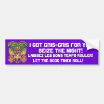 Mardi Gras Party Theme  Please View Notes Bumper Stickers