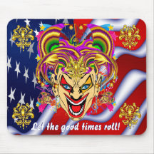 Mardi Gras Party Theme  Please View Notes Mousepad