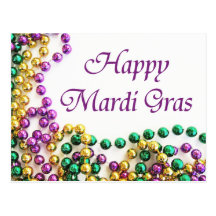 Mardi Gras Post Card