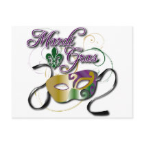 Mardi Gras Postcard