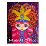 Mardi Gras! Postcard