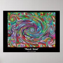"Mardi Gras!"  poster