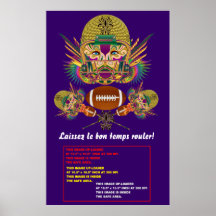 Mardi Gras Poster 38"x 60"  Customize  View Notes