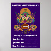 Mardi Gras Poster 38"x 60"  Customize  View Notes