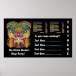 Mardi Gras Poster 60"x 34"  Customize View Notes