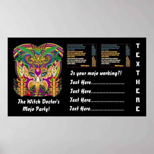 Mardi Gras Poster 60"x 34"  Customize View Notes