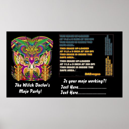 Mardi Gras Poster 60"x 34"  Customize View Notes