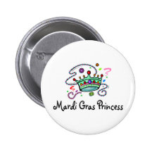 Mardi Gras Princess Pins