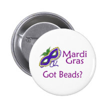 Mardi Gras Purple Buttons