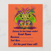 Mardi Gras Queen 4.5" x 5.6" View Notes Please Custom Flyer