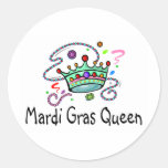 Mardi Gras Queen Sticker