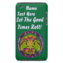 Mardi Gras Queen Style 2 View Notes Plse Barely There iPod Covers