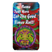 Mardi Gras Queen Style 2 View Notes Plse iPod Touch Covers