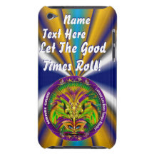 Mardi Gras Queen Style 2 View Notes Plse iPod Touch Case