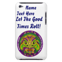 Mardi Gras Queen Style 2 View Notes Plse Barely There iPod Cover