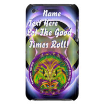 Mardi Gras Queen Style 2 View Notes Plse iPod Touch Cases