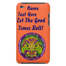 Mardi Gras Queen Style 2 View Notes Plse Barely There iPod Cover