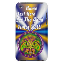 Mardi Gras Queen Style 2 View Notes Plse Barely There iPod Case