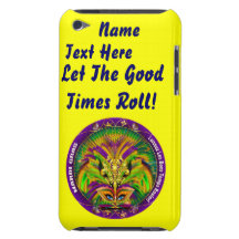Mardi Gras Queen Style 2 View Notes Plse Barely There iPod Cases