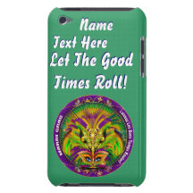 Mardi Gras Queen Style 2 View Notes Plse iPod Touch Covers