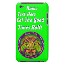 Mardi Gras Queen Style 2 View Notes Plse Case-Mate iPod Touch Case