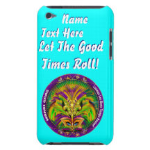 Mardi Gras Queen Style 2 View Notes Plse Barely There iPod Cases