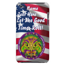 Mardi Gras Queen Style 2 View Notes Plse iPod Touch Cases