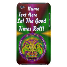 Mardi Gras Queen Style 2 View Notes Plse Barely There iPod Covers