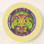 Mardi Gras Queen Style 2 View Notes Plse Beverage Coasters