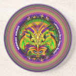 Mardi Gras Queen Style 2 View Notes Plse Drink Coaster