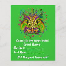 Mardi Gras Queen Style 3 View Notes Plse Custom Flyer