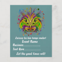 Mardi Gras Queen Style 3 View Notes Plse Custom Flyer