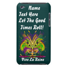 Mardi Gras Queen View Notes Please Case-Mate iPod Touch Case