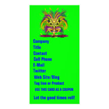 Mardi Gras Queen View Notes Please Personalized Photo Card