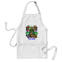 Mardi Gras Theme Plse View Notes Apron