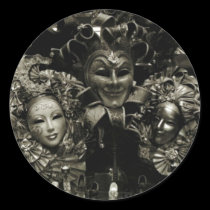 Mardi Gras Venice Carnival Mask stickers