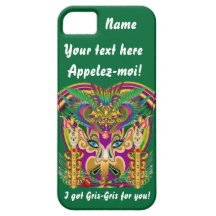 Mardi Gras Witch Doctor Important View Hints iPhone 5 Cases