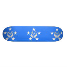 Maréchal thaïlandais de l'Armée de l'Air, drapeau  Skateboards Personnalisables