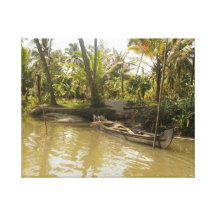 Mares Inde du Kerala Impression Sur Toile