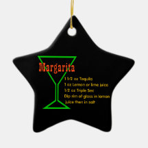 Margarita Christmas Tree Ornaments
