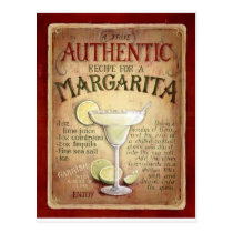 margarita recipe postcards
