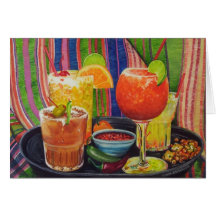 Margarita Tequila Ole ! Card