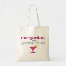Margaritas are Gluten Free Tote Bags