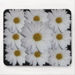 Marguerite blanche tapis de souris